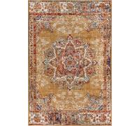 Orient Maderno Medallion Design Yellow Rug - 200X280 cm