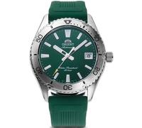 Orient Mako Mens Automatic Watch RA-AC0Q11E30B 40mm Green Dial Rubber Strap 200M