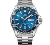 Orient Mako Kamasu RA-AA0824L39B Men's Automatic Watch RA-AA0824L39B 42mm Steel Case Blue Dial Day Date Waterproof 200m Sapphire Crystal RA-AA0824L39B