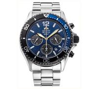 Orient Mako Solar 20th Anniversary Blue Dial Steel Bracelet Men’s Watch RA-TX0208L10B