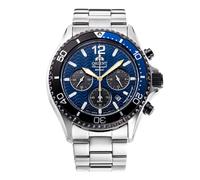 Orient Mako Solar 20th Anniversary Men's Blue Watch RA-TX0208L10B