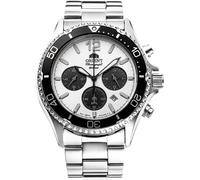 Orient Mako Solar Chronograph White Watch ORNT-057