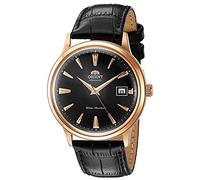 Orient Men Analog Japanese Automatic Watch with Leather Strap FAC00001B0