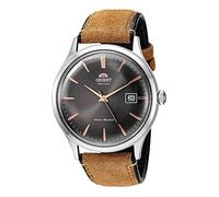 Orient Men Analog Japanese Automatic Watch with Leather Strap FAC08003A0