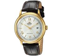 ORIENT Men's Analog Japanese Automatic Watch with Leather Strap FAC00007W0