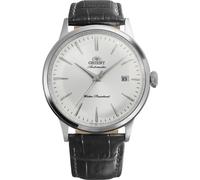 Orient Mens Automatic Watch RA-AC0031S30B Leather Bambino 40.5mm White Dial 30M