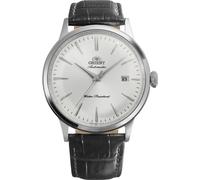 Orient Mens Automatic Watch RA-AC0031S30B Leather Bambino 40.5mm White Dial 30M