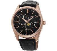 Orient Men's Japanese Automatic/Hand-Winding Dress Watch with Sapphire Crystal, RA-AK03, Black, Leather Strap, Winding Watch