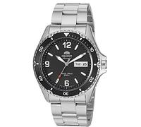 ORIENT Men's Mako II Japanese Automatic Sport Watch with Stainless Steel Strap, Silver, 22 (Model: FAA02001B)