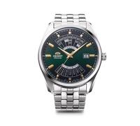 Orient Multi-Year Calendar Mechanical Green Dial Steel Men’s Watch RA-BA0002E30B
