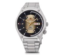 Orient Neo 70s Revival Super King Diver Automatic Men's Watch RA-AA0B01G39B Two Tone Dial Steel Bracelet