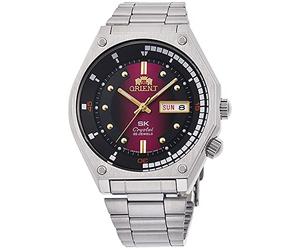 Orient Neo 70s Revival Vintage Men's Automatic Manual Winding Mechanical Sports Wrist Watch Stainless Steel Bracelet and Case