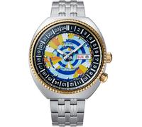 Orient Revival World Map Diver RA-AA0E08Y - Man - 44 mm - Automatic - Sapphire Glass Brown/Multi coloured 44 mm