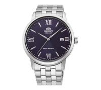 Orient RA-AC0F09L10B Men's Analogue Automatic Watch with Stainless Steel Strap, Silver-Blue, Bracelet