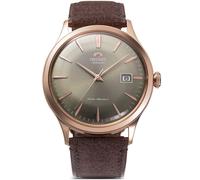 Orient Bambino Version 4 Bronze Dial Leather Automatic RA-AC0P04Y10B Mens Watch