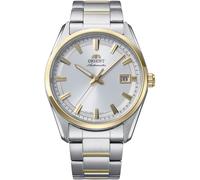 Orient Stretto Date (38.5mm) White Dial/Two-Tone Stainless Steel Bracelet RA-AC0R01S30B