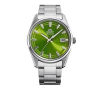 Orient Contemporary Narrow Date - RA-AC0R05E Men's Automatic Manual Winding Mechanical Casual Bracelet and Stainless Steel Case Green Dial