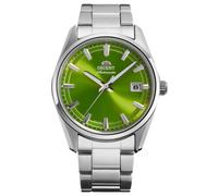 Orient Stretto Date Automatic Limited Edition (38.5mm) Green Sunray Dial/Stainless Steel Bracelet RA-AC0R05E30B