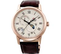 Orient RA-AK0007S30B Mechanical Classic Watch, Leather Strap Watch