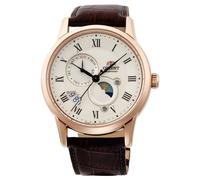 Orient RA-AK0007S30B Mechanical Classic Watch, Leather Strap Watch