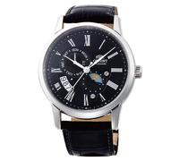 Orient RA-AK0010B30B moon phase automatic 43mm Multifunction Unisex Black Silver