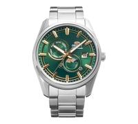 Orient Stretto Sun & Moon RA-AK0314E - Man - 41 mm - Analogue - Automatic - Sapphire Glass Green 41 mm