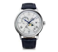 Orient RA-AK0802S30B Mechanical Classic Watch, Leather Strap Watch