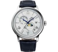 Orient RA-AK0802S30B Mechanical Classic Watch, Leather Strap Watch