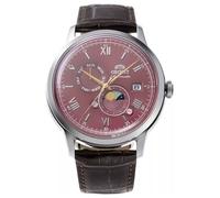 Orient RA-AK0807R30B Mechanical Classic Watch, Leather Strap Watch