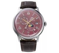 Orient RA-AK0807R30B Mechanical Classic Watch, Leather Strap Watch