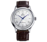 Orient Bambino Automatic (38mm) Silver Dial/Brown Leather Strap RA-BB0002S30B