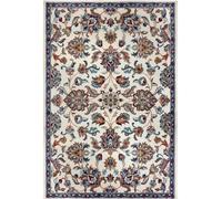 THE RUGS Orient Rug Caracci Vintage Floral Design Low Pile Area Rug in Cream | Size: 140 cm x 200 cm THE RUGS Cream 140 cm x 200 cm