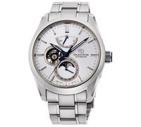 Orient Star Men’s Watch RE-AY0002S00B Contemporary Silver Dial Stainless 100M