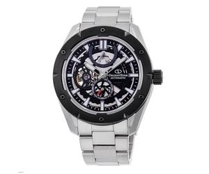 ORIENT STAR RK-AV0A01B Men's Automatic Watch, Avant-Garde Skeleton, Sports, Silver Wristwatch Shipped from Japan, Silver, sport, minimalist