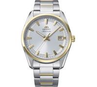 Orient Stretto Date (38.5mm) White Dial/Two-Tone Stainless Steel Bracelet RA-AC0R01S30B