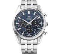 Orient Stretto Solar Chronograph 43mm Navy Blue Dial Steel Strap Men’s Watch RA-TX0303L10B Should say- Orient Stretto Solar Chronograph 40mm Navy Blue Dial Steel Strap Men’s Watch RA-TX0303L10B