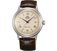 Orient 2nd Generation Bambino Automatic Cream Dial Leather Strap Mens Watch