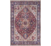 Oriental Anthea Red Rug Medallion Design - 80X150 cm