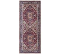 Oriental Anthea Red Rug Medallion Design - 80X200 cm
