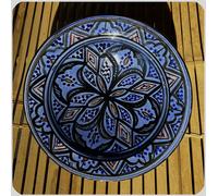 Oriental Ceramic Plate Decorative Bowl Hand-painted Moroccan Wall Plate
