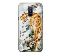 Oriental Chinese Tiger Painting Case Cover For Samsung Galaxy A6+ (2018), J8 Plus 2018, A6 Plus 2018