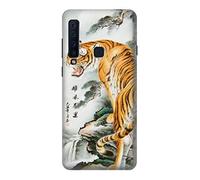 Oriental Chinese Tiger Painting Case Cover For Samsung Galaxy A9 (2018), A9 Star Pro, A9s