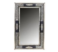 Oriental Decor Wall Mirror Vanity Mirror 70cm Silver SPM010