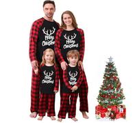 Oriental eLife 2025 Christmas Pyjamas Matching Sets for Pjs Pajamas Set Women Men Kid Boy Girl Xmas Tree Sleepwear Nightwear Jammies Outfits Soft Gifts Presents Family Portrait Photo Group Photograph