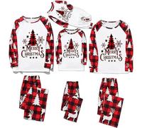 Oriental eLife 2025 Christmas Pyjamas Matching Sets for Pjs Pajamas Set Women Men Kid Boy Girl Xmas Tree Sleepwear Nightwear Jammies Outfits Soft Gifts Presents Family Portrait Photo Group Photograph