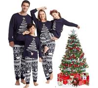 Oriental eLife 2025 Christmas Pyjamas Matching Sets for Pjs Pajamas Set Women Men Kid Boy Girl Xmas Tree Sleepwear Nightwear Jammies Outfits Soft Gifts Presents Family Portrait Photo Group Photograph