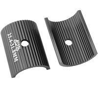 Oriental eLife Bicycle Handlebar Shim Spacer, Bike Stem Shims, Universal Bicycle Handlebar Adapter Washers Aluminium Alloy Handlebar Sleeve 25.4 to 31.8 mm, Handlebar Stem Reducer