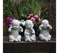 Oriental Garden Set of 3 wise Monks