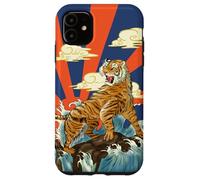 Oriental Japanese Tiger in the Land of Rising Sun Case for iPhone 11