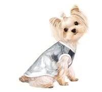 Oriental Marble Stone print Dog Shirts for Small Dogs Stretchy T-Shirts Lightweight Tank Top Sleeveless Striped Vest
